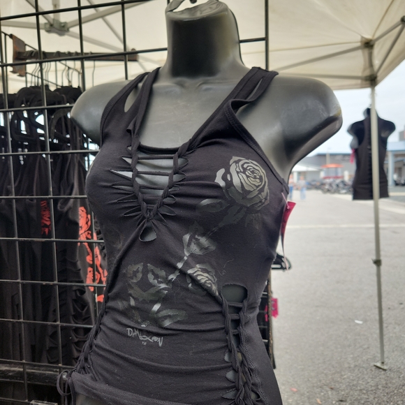 RED ROSE Tank Top - Picture 4 of 16